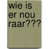 Wie is er nou raar???