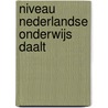 Niveau Nederlandse Onderwijs daalt by N. Vermeer
