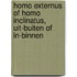 Homo externus of homo inclinatus, uit-buiten of in-binnen