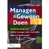 Managen - Gewoon doen by Rudy Kor