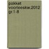 PAKKET VOORLEESKW.2012 GR.1-8