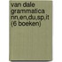 Van Dale grammatica NN,En,Du,Sp,It (6 boeken)