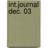 Int.Journal dec. 03 by Int. Journ. Chil
