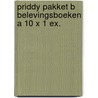 Priddy pakket B belevingsboeken a 10 x 1 ex. by Roger Priddy