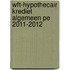 Wft-Hypothecair Krediet Algemeen PE 2011-2012