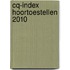 CQ-index Hoortoestellen 2010