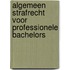 Algemeen strafrecht voor professionele bachelors