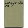 Zakagenda 2012 door Onbekend