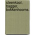 Steenkool, bagger, bokkenhoorns.