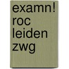 examn! ROC Leiden ZWG by Unknown