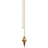 Pendel Nib/Pen (brass golden plated) - vulbaar