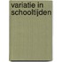 Variatie in schooltijden