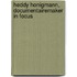 Heddy Honigmann, documentairemaker in focus