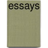 Essays door Ralph Waldo Emerson