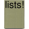 Lists! by Mary Richards