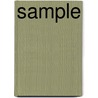 Sample by Daniel Siegel