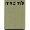 Maxim's door Not Available