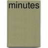 Minutes by Victor Hugo Paltsits