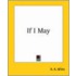 If I May