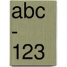 Abc - 123 by Jean Feldman