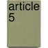Article 5