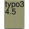 Typo3 4.5 door Susanne Moog