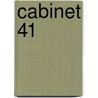 Cabinet 41 door Volker Welter