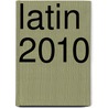 Latin 2010 door Lopez-Ortiz