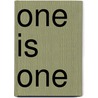 One Is One by Tasha Tudor