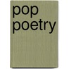Pop Poetry by Thomas Gagnon
