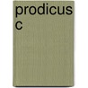 Prodicus C door Robert Mayhew