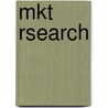 Mkt Rsearch door Eric Ruto