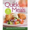 Quick Meals by Jenny Fanshaw