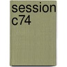 Session C74 door Marc Groenen