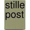 Stille Post door Urs Widmer