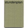 Stundenplan door Christine N�stlinger