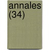 Annales (34) door Societe D. L'Ain
