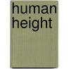 Human Height by Frederic P. Miller