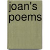 Joan's Poems by Joan Martinez