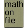 Math On File door The Diagram Group