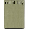 Out Of Italy door Sian Reynolds