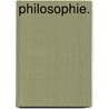 Philosophie. door Dave Robinson
