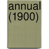 Annual (1900) door Co-Operative Wholesale Society