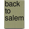 Back to Salem door Alex Marcoux