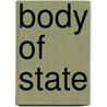 Body Of State door Nicoletta Marini-Maio