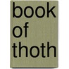 Book Of Thoth door Len Wein