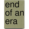 End Of An Era door Richard Tucker