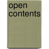 Open Contents by Timo Rosenkranz