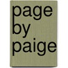 Page By Paige door Laura Lee Gulledge