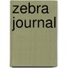 Zebra Journal by Marc Hoberman